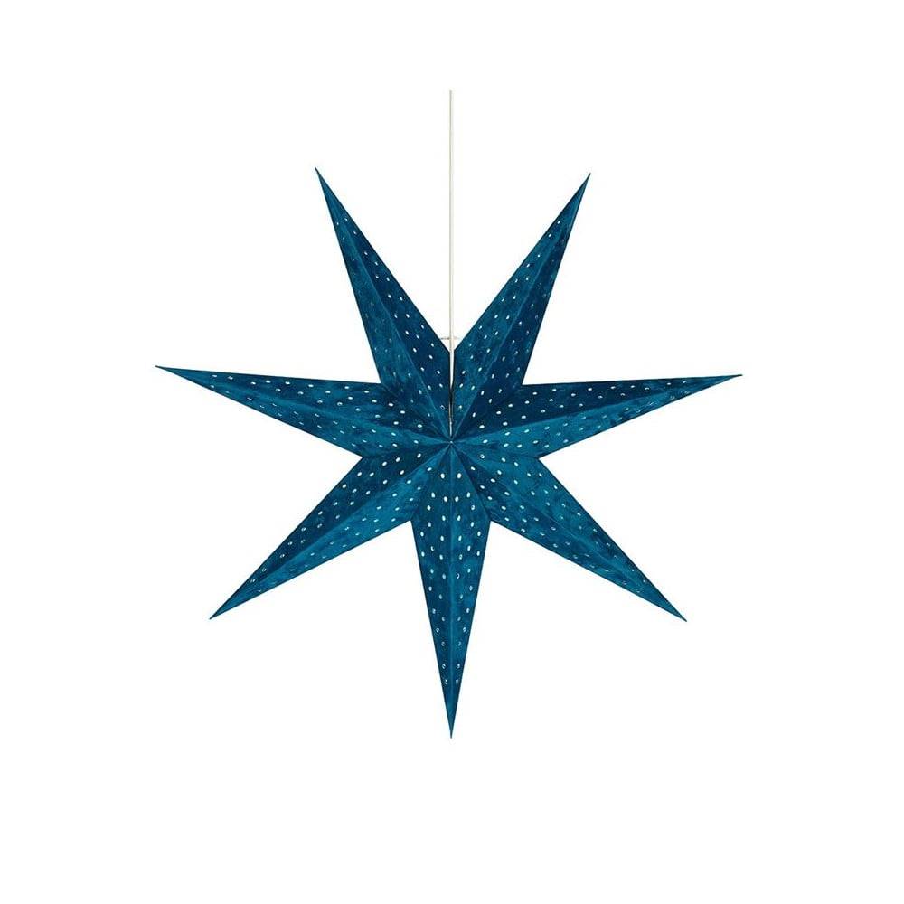 Markslöjd Modrá svetelná dekorácia  Velours, výška 75 cm, značky Markslöjd