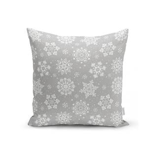 Minimalist Cushion Covers Vianočná obliečka na vankúš  Snowflakes, 42 x 42 cm, značky Minimalist Cushion Covers