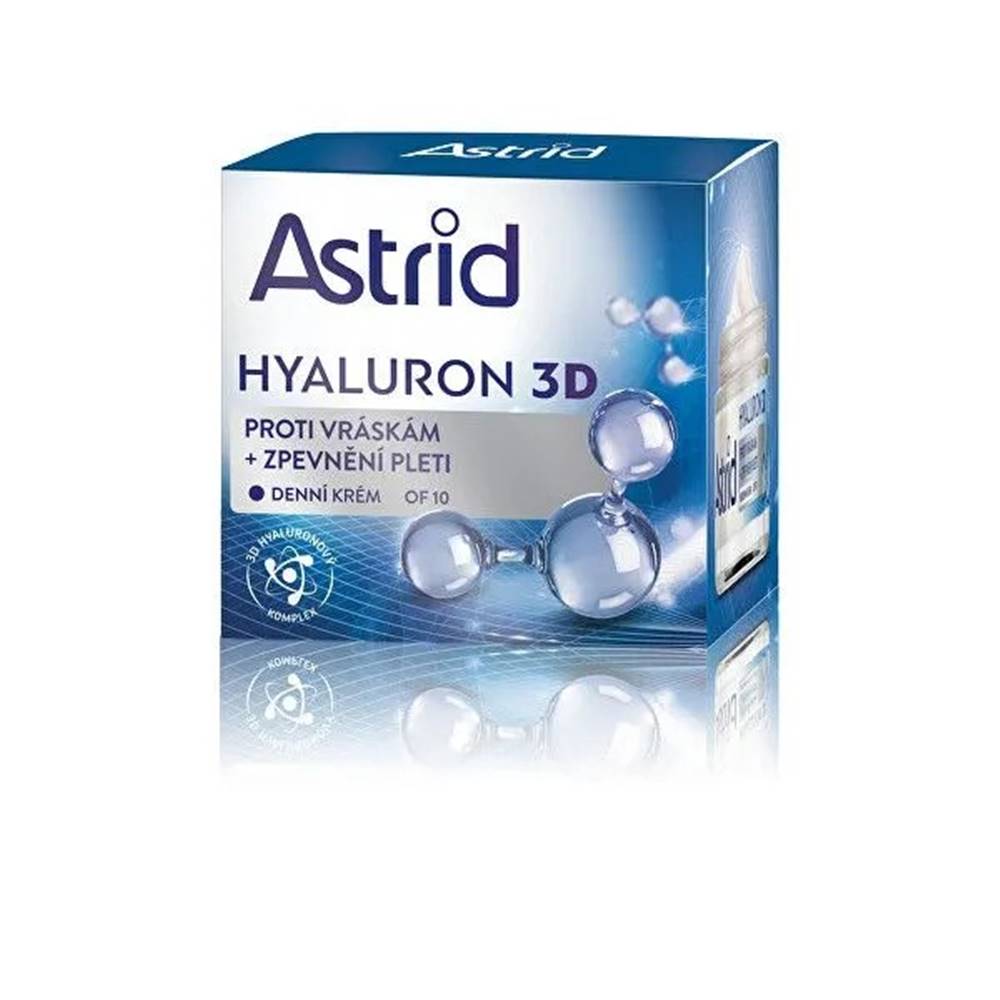 ASTRID  HYALURON 3D ZPEVNUJICI DENNY KREM PROTI VRASKAM OF 10 50 ML 8571030659, značky ASTRID