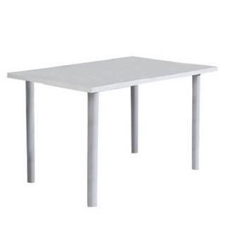 Kondela KONDELA Jedálenský stôl, biela extra vysoký lesk, 120x80 cm, UNITA, značky Kondela