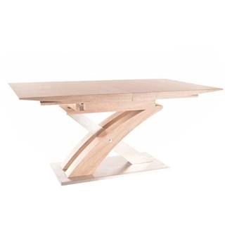 Kondela KONDELA Jedálenský stôl, dub sonoma, 160x90 cm, BONET, značky Kondela