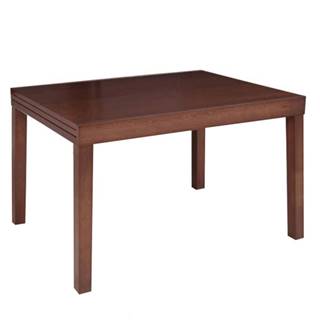 KONDELA Jedálenský stôl, rozkladací, orech, 120-240x90 cm, FARO