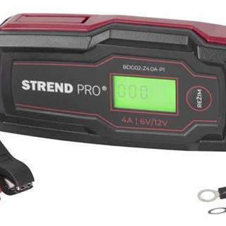 STREND PRO Nabíjačka Strend Pro BD02-Z4.0A-P1, 70W, 2A/4A, 6V/12V, IP65, LCD, na autobatérie, značky STREND PRO