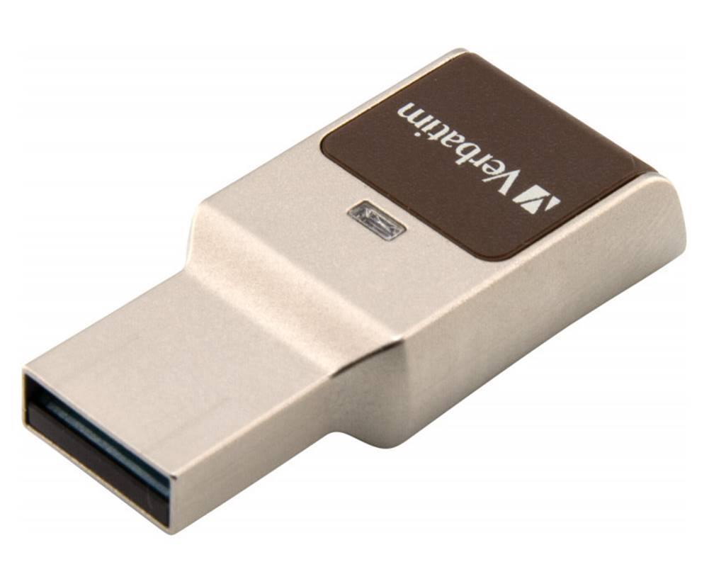 Verbatim VERBATIM STORENGO 64GB USB FLASH 3.0 FINGERPRINT SECURE P-BLIST, značky Verbatim