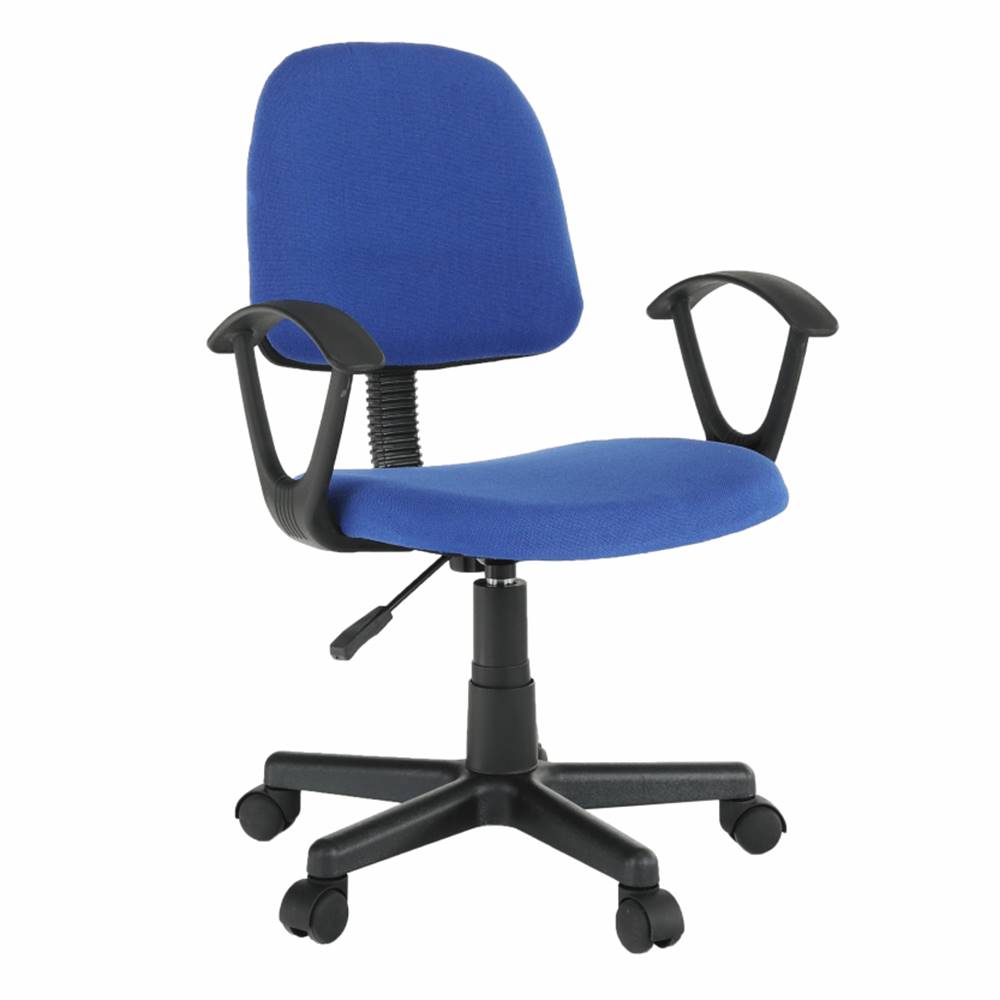 Kondela KONDELA Kancelárska stolička, modrá/čierna, TAMSON, značky Kondela