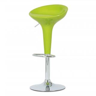 AUTRONIC  AUB-9002 LIM barová stolička, plast zelený/chróm, značky AUTRONIC
