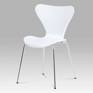 AUTRONIC  AURORA WT jedálenská stolička biela, chróm, značky AUTRONIC