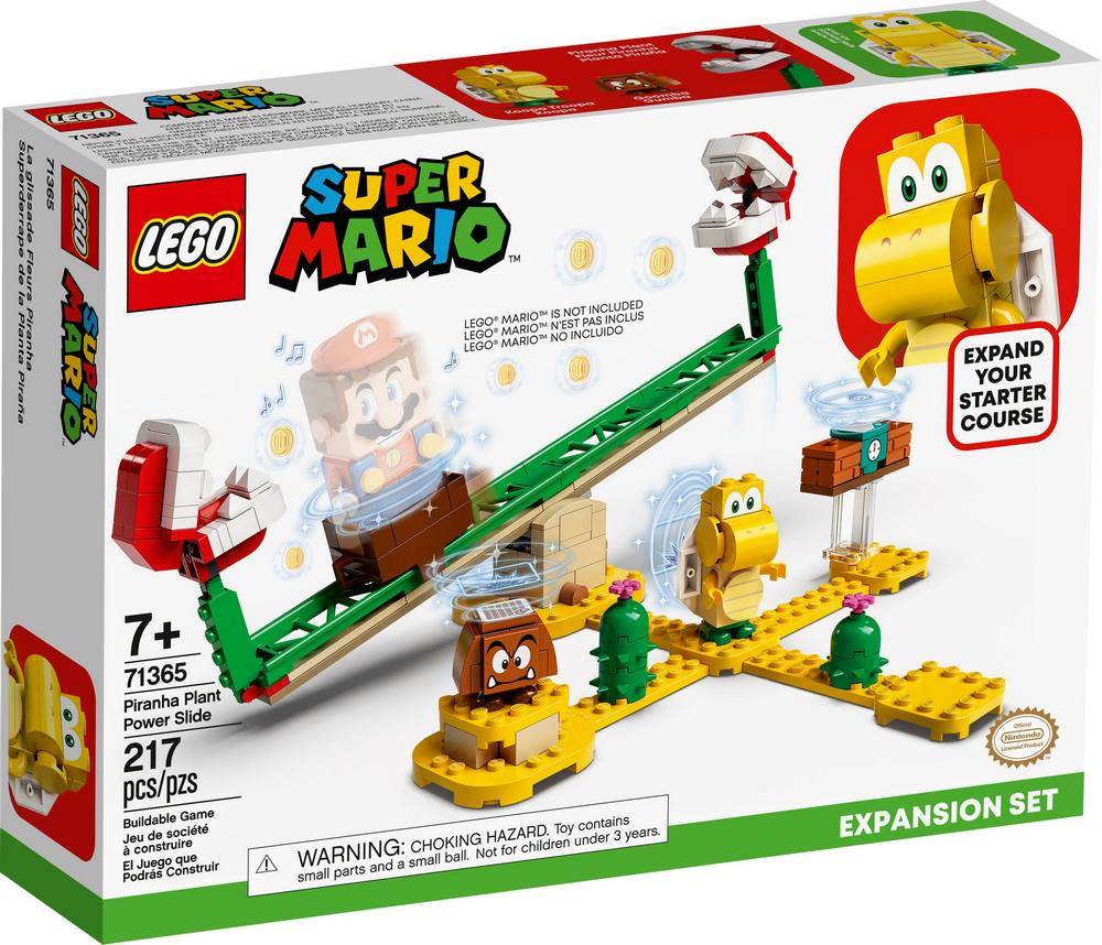 LEGO  SUPER MARIO PRETEKARSKA DRAHA S PIRANAMI – ROZSIRUJUCI SET /71365/, značky LEGO