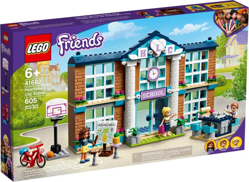 LEGO  FRIENDS SKOLA V MESTECKU HEARTLAKE /41682/, značky LEGO