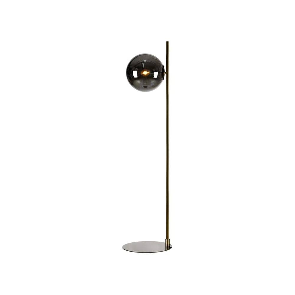Markslöjd Čierna stojacia lampa  Dione, výška 134,5 cm, značky Markslöjd