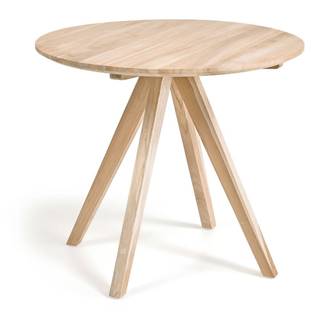 La Forma Jedálenský stôl z tíkového dreva Kave Home Maial, ø 90 cm, značky La Forma