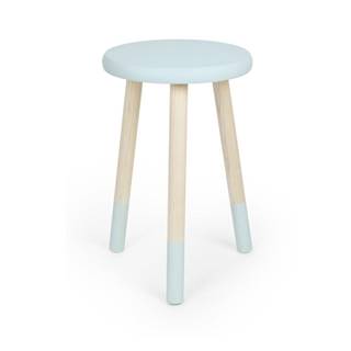 Modrá drevená stolička Little Nice Things Calcetines