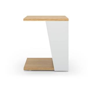 TemaHome Konferenčný stolík s doskou v dubovom dekore 40x40 cm Albi - , značky TemaHome