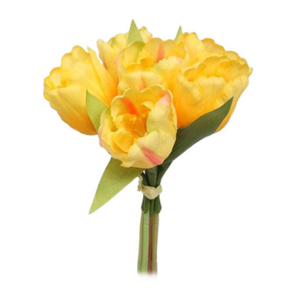 Altom Umelá kvetina zväzok Tulipán, žltá, značky Altom