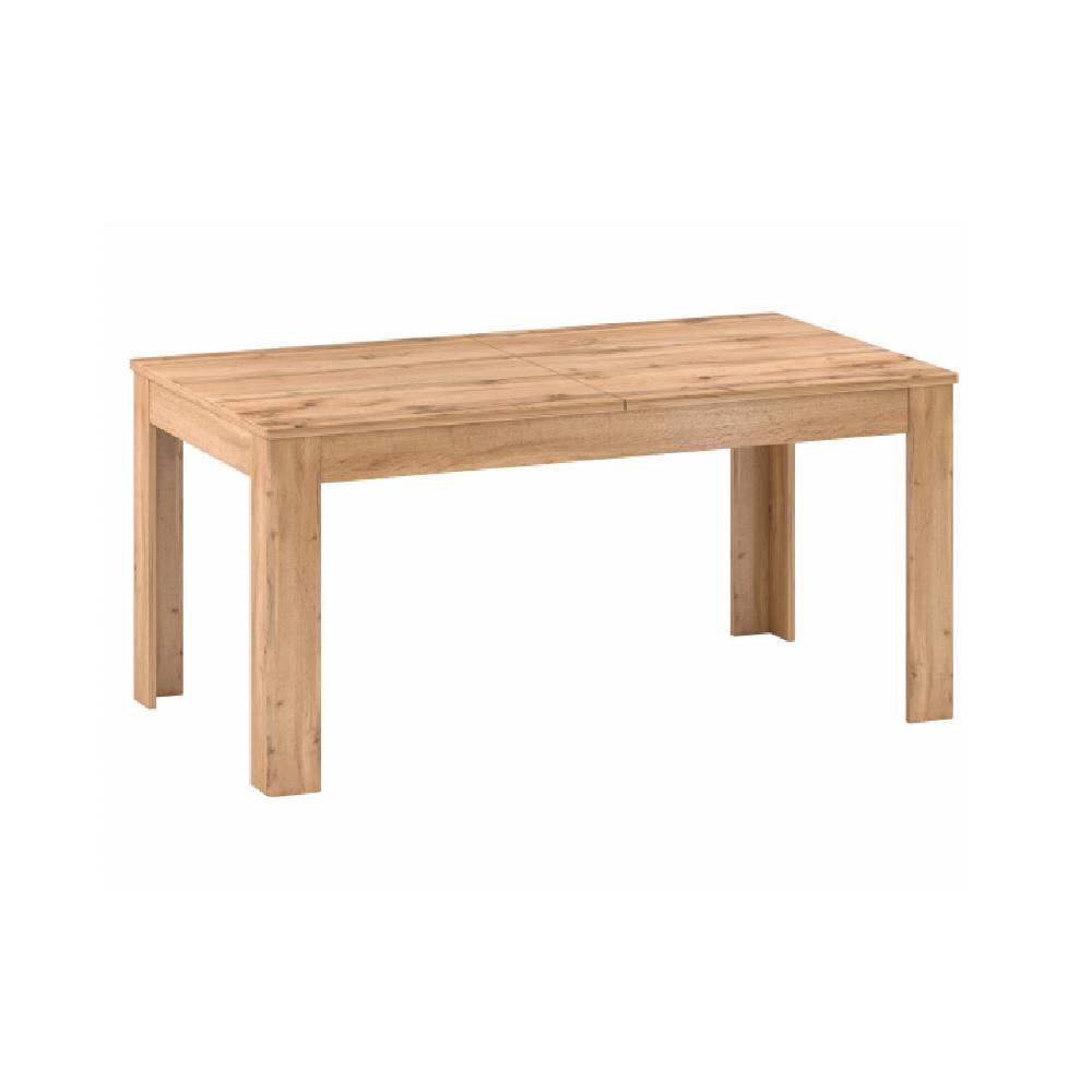 Kondela KONDELA Rozkladací jedálenský stôl, dub apalačský, 160-200x90 cm, PUSAN S, značky Kondela