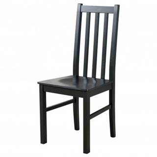 Jedálenská stolička BOLS 10 D čierna