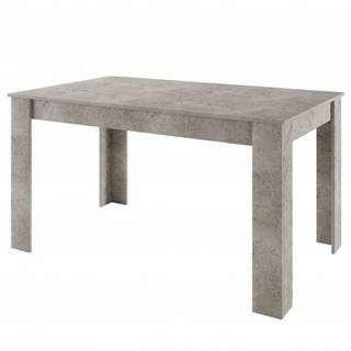 Sconto Jedálenský stôl ALPI betón/sivá, značky Sconto