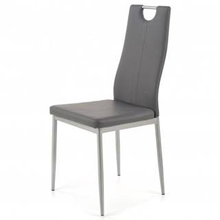 Jedálenská stolička TIARA sivá