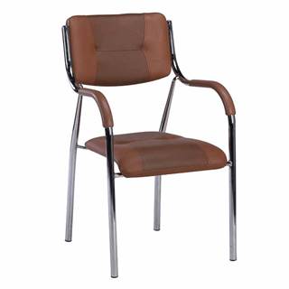 Kondela Stohovateľná stolička hnedá ILHAM P1 poškodený tovar, značky Kondela