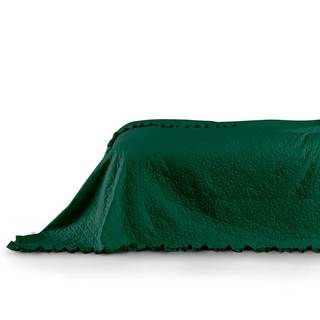 ArtTruAn  Prikrývka na posteľ TILIA tmavo zelená, značky ArtTruAn