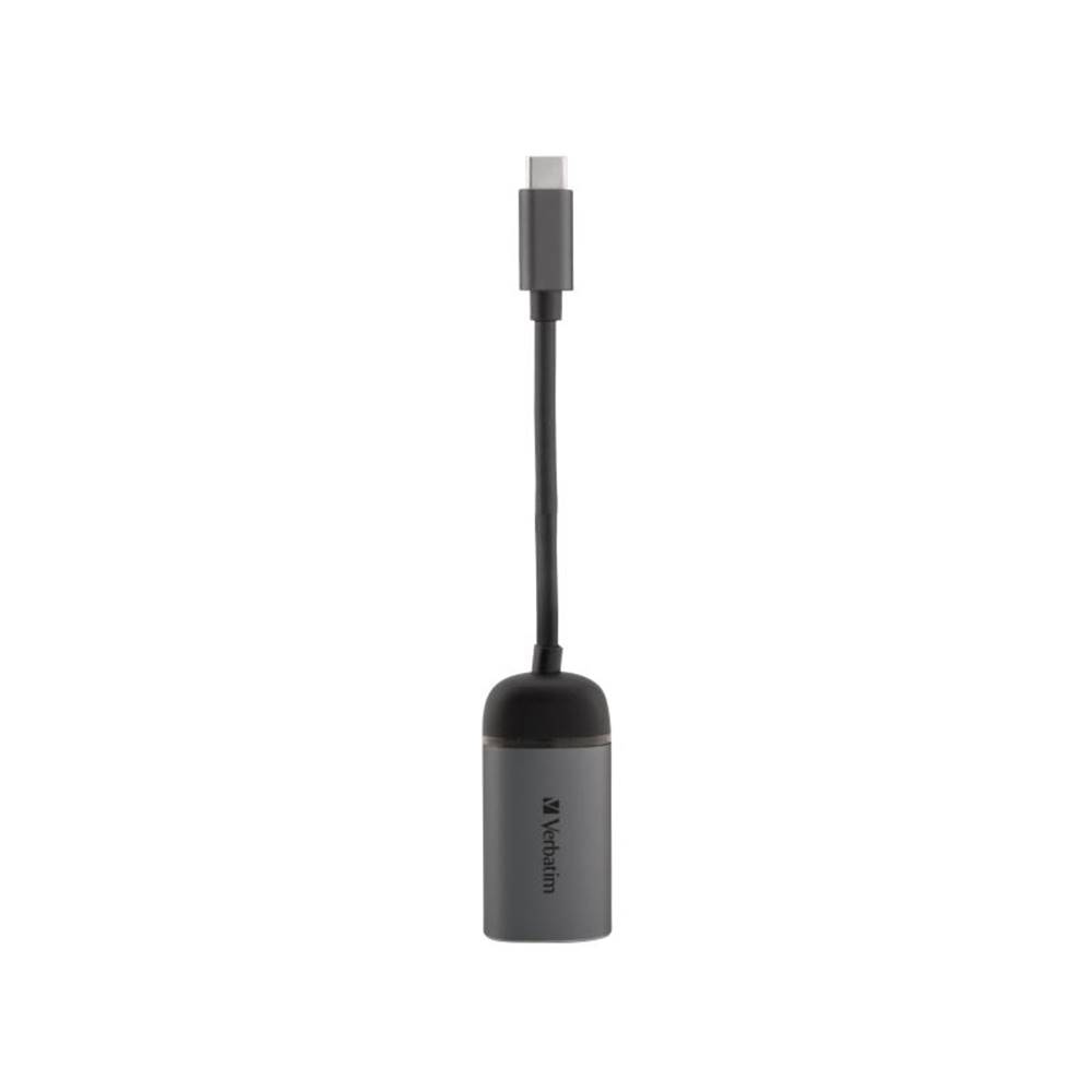 Verbatim  adaptér USB-C 3.1 GEN 1 na Gigabit Ethernet(F), 10cm kabel, značky Verbatim