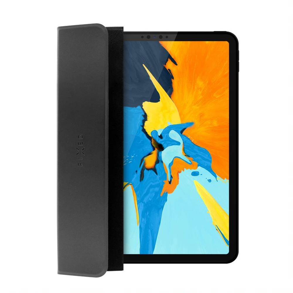 FIXED Pouzdro  Padcover pro Apple iPad 10,2" (2019/2020) se stojánkem, podpora Sleep and Wake, temné šedé, značky FIXED