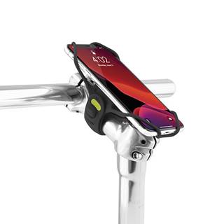 Marvo Držiak na mobil Bone Bike Tie 3 Pro, na bycikel, nastaviteľná veľkosť, čierny, 5.8-7.2", silikón, na predstavec riadidiel, čierna, značky Marvo