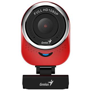 Genius  Web kamera QCam 6000, 2,1 Mpix, USB 2.0, červená, značky Genius