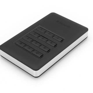 Verbatim HDD 2.5" 2TB USB 3.1/USB-C, šifrovaný externí disk s numerickou klávesnicí, Store 'n' Go , značky Verbatim
