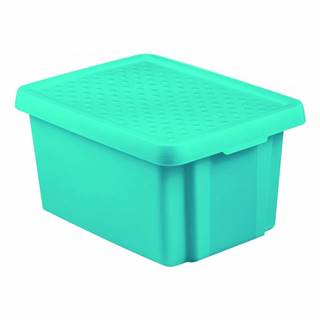 Curver Úložný box ESSENTIALS 16l s víkem modrý