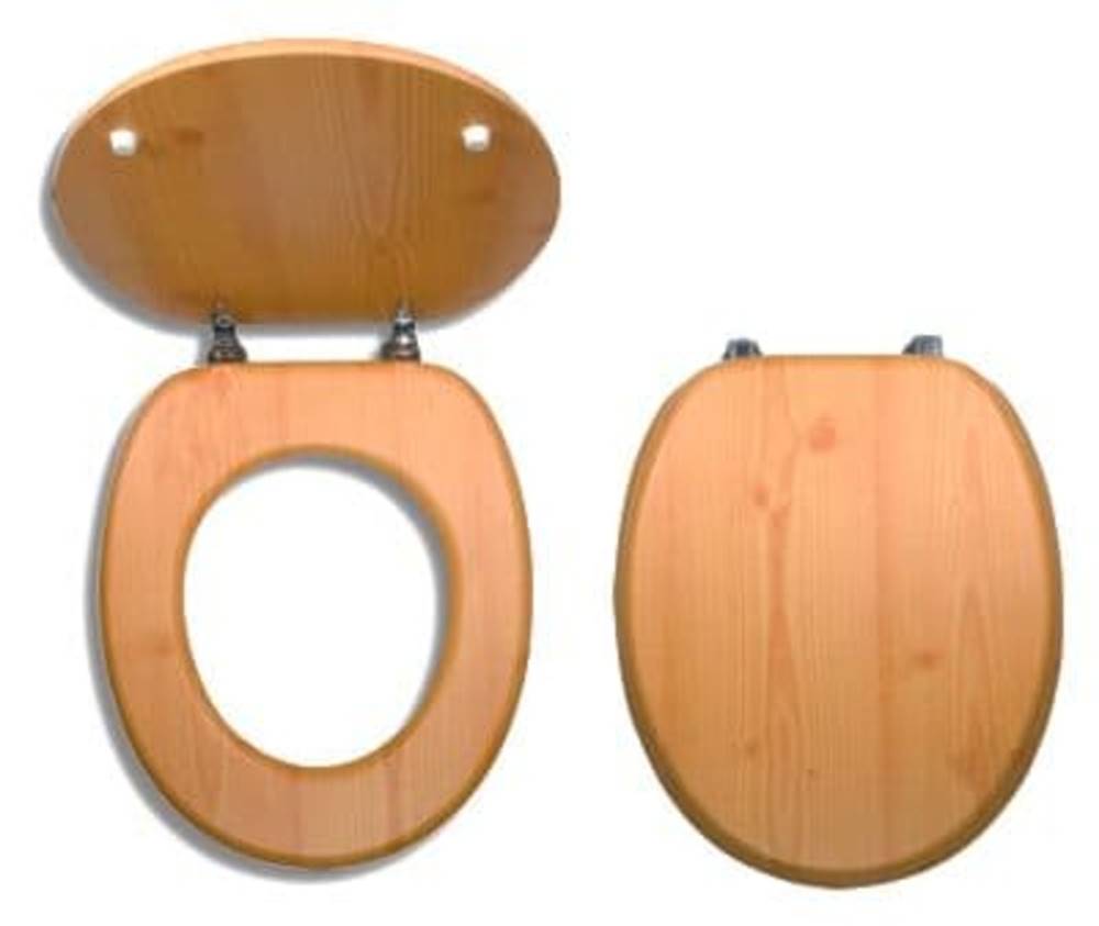 Novaservis Wc doska  z dreva vo farebnom prevedeni dyhovaného dreva WC/BOROVICE, značky Novaservis
