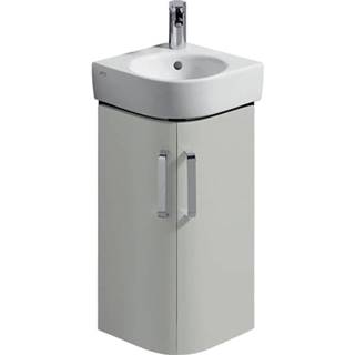 Kúpeľňová skrinka pod umývadlo Geberit Selnova 42,5x60,4x33 cm v šedej farbe