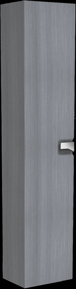 Kolo Kúpeľňová skrinka vysoká  Twins 35x27,5x180 cm v prevedení grafit strieborný, značky Kolo