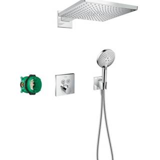 Sprchový systém Hansgrohe Raindance E pod omietku s termostatickou batériou chróm