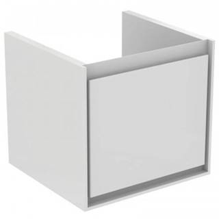 Ideal Standard Kúpeľňová skrinka pod umývadlo  Connect Air 43x40,2x40 cm v kombinácii svetlo šedá lesk / biela mat E0842EQ, značky Ideal Standard