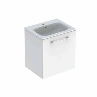 Geberit Kúpeľňová skrinka s umývadlom  Selnova 60x50,2x65,2 cm biela lesk, značky Geberit