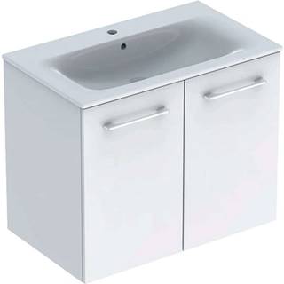 Geberit Kúpeľňová skrinka s umývadlom  Selnova 80x50,2x65,2 cm biela lesk, značky Geberit