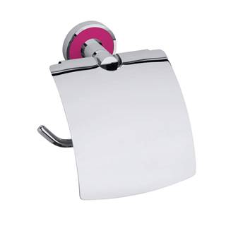 Držiak toaletného papiera Bemeta Trend-I chróm, růžová 104112018F