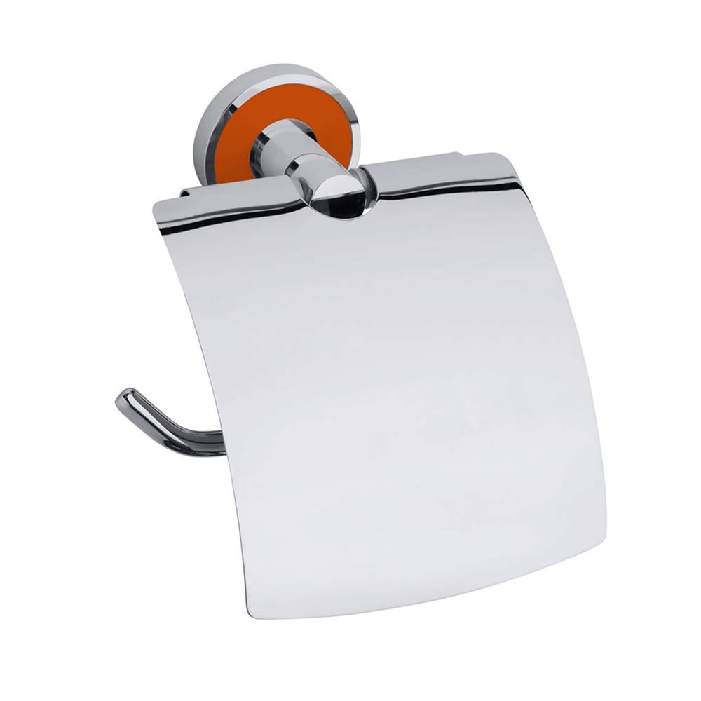 Bemeta Držiak toaletného papiera  Trend-I chróm, oranžová 104112018G, značky Bemeta
