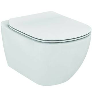 Ideal Standard Tesi - Závesné WC so sedadlom SoftClose, AquaBlade, biela