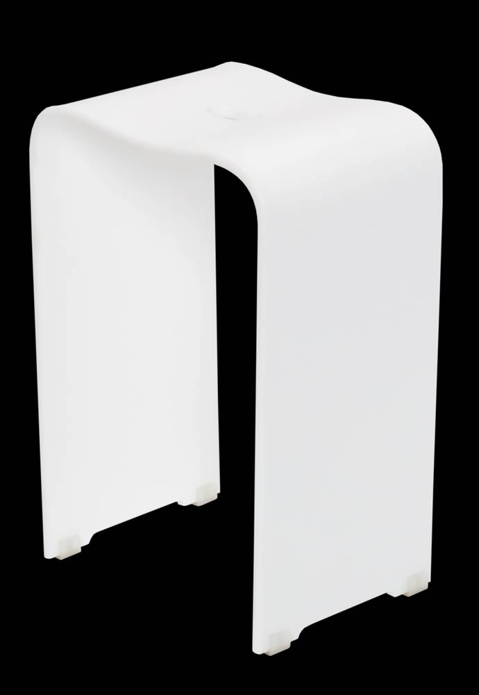 SAT Stolička sprchová  volně stojící plast biela STOLPLASTB, značky SAT