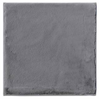 Kúpeľňová predložka Zajac 50x50 cm, tmavo šedá