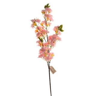 Bellatex Umelá kvitnúca vetvička ružová, 100 cm, značky Bellatex