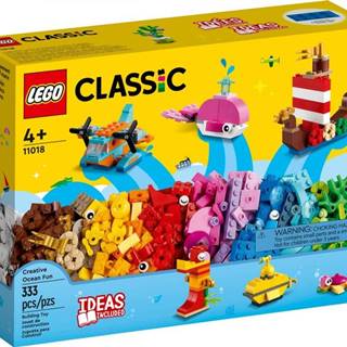 LEGO  CLASSIC KREATIVNA ZABAVA V OCEANE /11018/, značky LEGO