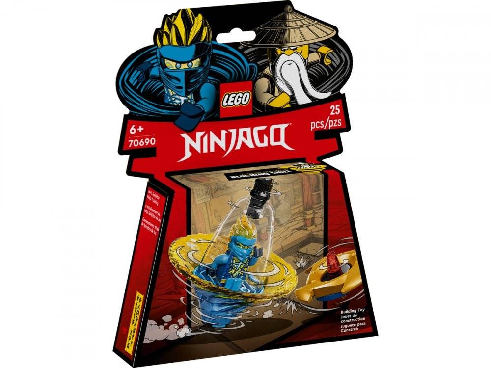 LEGO  NINJAGO JAYOV NINDZOVSKY SPINJITZU TRENING /70690/, značky LEGO