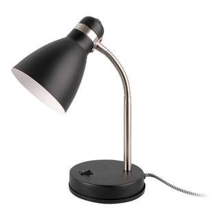 Leitmotiv Čierna stolová lampa  Study, výška 30 cm, značky Leitmotiv