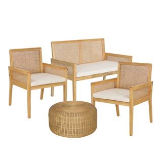 Bonami Selection Set záhradného nábytku Tosca s dvojmiestnou pohovkou a stolíkom Ratta, značky Bonami Selection