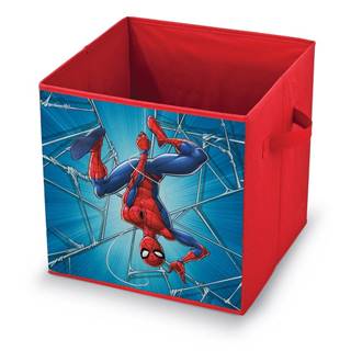 Domopak Červený úložný box  Spiderman, 32 x 32 x 32 cm, značky Domopak