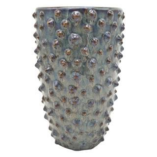 PT LIVING Sivá keramická váza  Spotted, výška 25 cm, značky PT LIVING