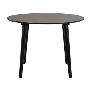 Rowico Čierny jedálenský stôl  Lotta, ø 106 cm, značky Rowico